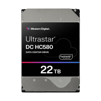 WD DC HC580 22TB 512MB SATA 512E SE NP3 - Festplatte - Serial ATA