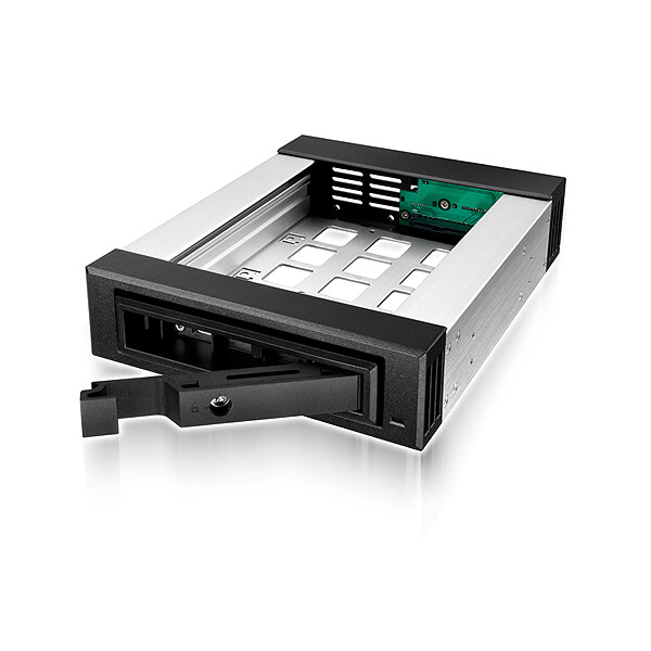 ICY BOX Carrier Ib-129Ssk-B mit 4 HDD Schrauben black