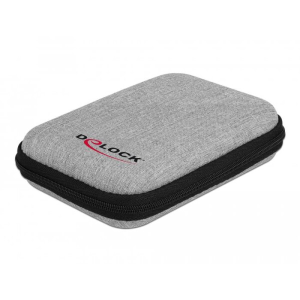 Delock 18422 - Cover - Polyester - Schwarz - Grau - 2.5 Zoll - 2.5" - Schockresistent