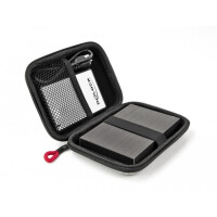 Delock 18422 - Cover - Polyester - Schwarz - Grau - 2.5 Zoll - 2.5" - Schockresistent