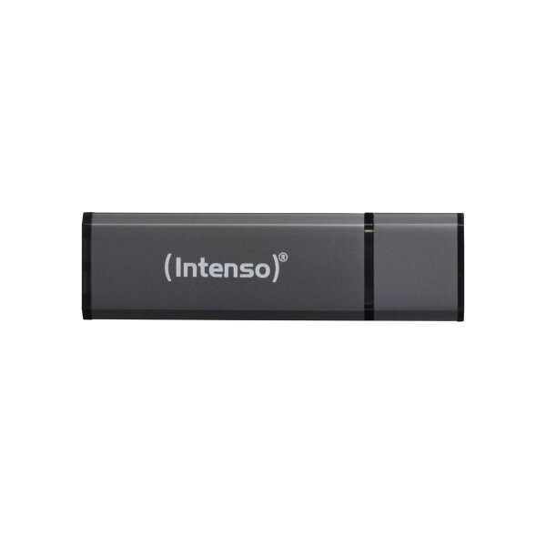 Intenso Alu Line - 32 GB - USB Typ-A - 2.0 - 28 MB/s - Kappe - Anthrazit