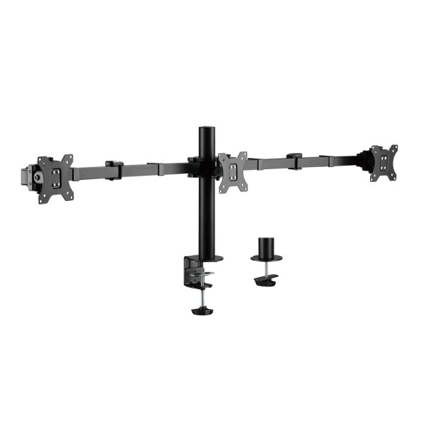 LogiLink BP0107 - Klemme /Bolzen - 21 kg - 43,2 cm (17 Zoll) - 81,3 cm (32 Zoll) - 100 x 100 mm - Schwarz