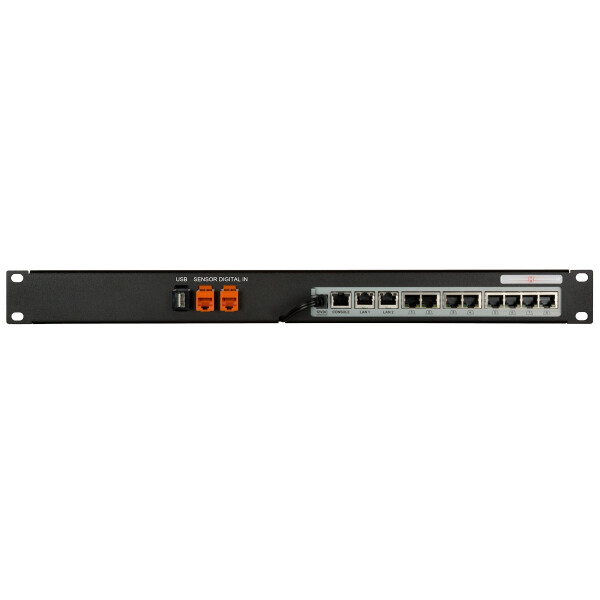 Rackmount.IT RM-VT-T1 - Montageschelle - Schwarz - 1U - 0,5 m - Vertiv Avocent ACS800 - 482 mm