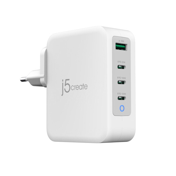 j5create 130W GAN USB-C 4-PORT CHARGER
