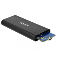 Delock 42614 - SSD-Geh&auml;use - M.2 - 10 Gbit/s - USB Anschluss - Schwarz