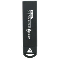 Apricorn Aegis Secure Key 3.0 - 120 GB - USB Typ-A - 3.2 Gen 1 (3.1 Gen 1) - 195 MB/s - Kappe - Schwarz