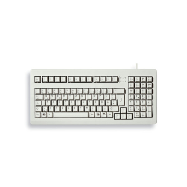 Cherry Classic Line G80-1800 - Tastatur - 105 Tasten QWERTZ - Grau