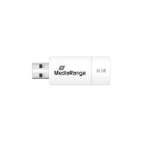 MEDIARANGE MR973 - 32 GB - USB Typ-A - 2.0 - 15 MB/s - Dia - Grün - Weiß