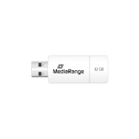 MEDIARANGE MR973 - 32 GB - USB Typ-A - 2.0 - 15 MB/s - Dia - Grün - Weiß