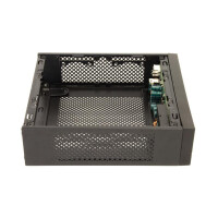 Chieftec IX-01B-OP - Small Form Factor (SFF) - PC - Schwarz - Mini-ITX - Stahl - 2.5,3.5 Zoll