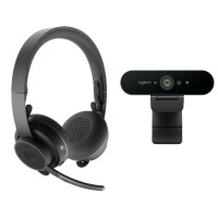 Logitech Pro Personal Video Collaboration Teams Kit -...