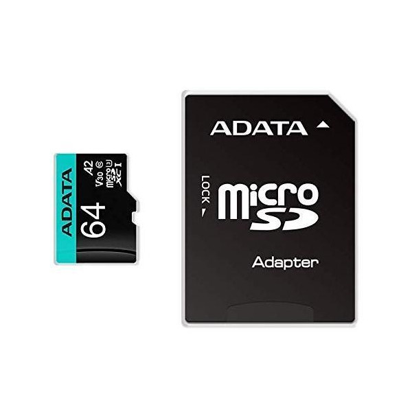 ADATA Premier Pro - 64 GB - MicroSDXC - Klasse 10 - UHS-I - 100 MB/s - 80 MB/s