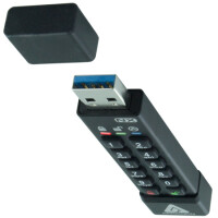 Apricorn ASK3-NX-64GB - 64 GB - USB Typ-A - 3.2 Gen 2 (3.1 Gen 2) - 77 MB/s - andere - Schwarz