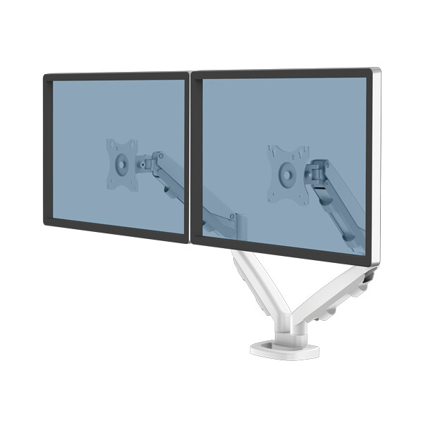Fellowes Eppa - Clamp/Grommet - 8 kg - 99,1 cm (39") - 100 x 100 mm - Höhenverstellung - Weiß