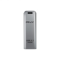 PNY FD256ESTEEL31G-EF - 256 GB - 3.2 Gen 1 (3.1 Gen 1) -...