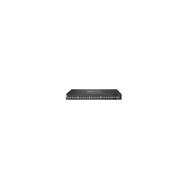 HPE Networking CX 6200F 48G Class4 PoE 4SFP+ 370W - Managed - L3 - Gigabit Ethernet (10/100/1000) - Power over Ethernet (PoE) - Rack-Einbau - 1U
