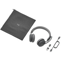 Logitech HEADSET ZONE WIRELESS 2 UC GRAPHITE UC -...