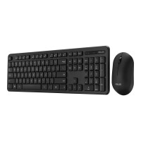 ASUS CW100 wireless Keyboard+Mouse dt. Layout black - Tastatur - QWERTZ