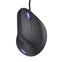 Trust GXT 144 Rexx - rechts - Vertikale Ausführung - Optisch - USB Typ-A - 10000 DPI - Schwarz
