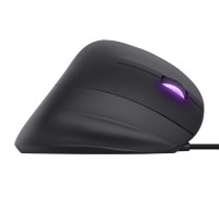 Trust GXT 144 Rexx - rechts - Vertikale Ausführung - Optisch - USB Typ-A - 10000 DPI - Schwarz