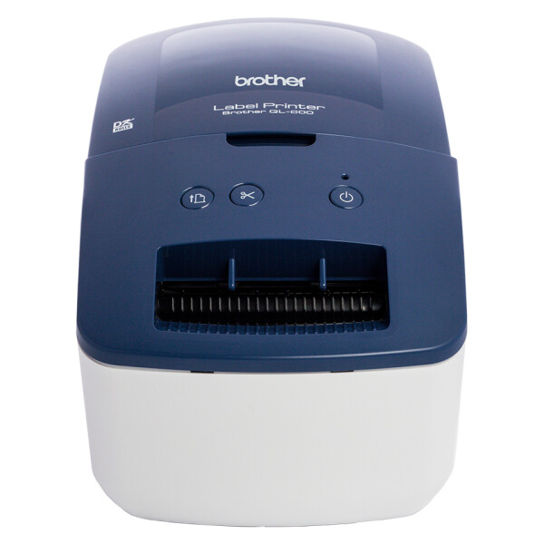 Brother QL-600R - DK - Direkt Wärme - 300 x 600 DPI - 71 mm/sek - Kabelgebunden - Rot - Weiß