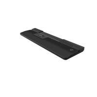 Contour Design SliderMouse Pro Kabellos mit Slim Handballenauflage aus veganem Leder - Beidhändig - Rollerbar - RF Wireless + Bluetooth + USB Type-A - 2800 DPI - Schwarz