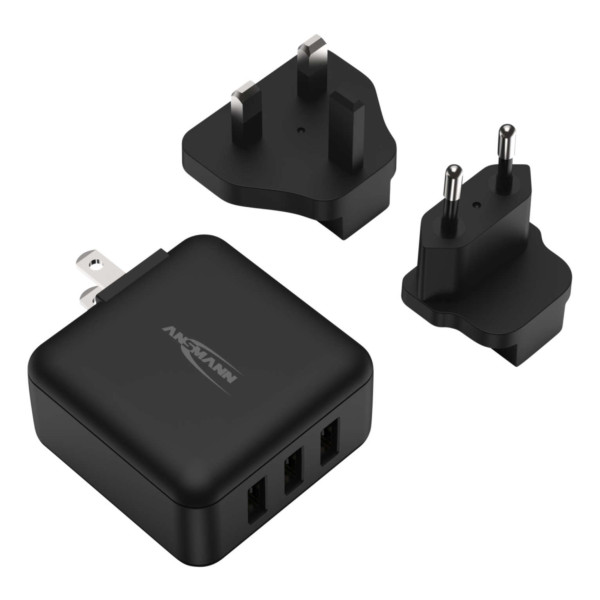 Ansmann TC315 - Indoor - AC - 5 V - 3 A - Schwarz