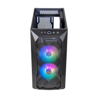 Cooler Master TD300 - Mini Tower - PC - Schwarz - micro ATX - Mini-ITX - Netz - Kunststoff - Stahl - Multi