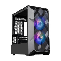 Cooler Master TD300 - Mini Tower - PC - Schwarz - micro ATX - Mini-ITX - Netz - Kunststoff - Stahl - Multi