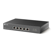 TP-LINK 5-Port 10G Desktop Switch, Unmanaged, 10G Ethernet (100/1000/10000), Wandmontage