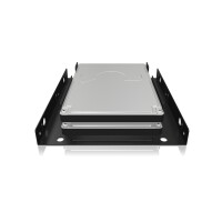ICY BOX IB-AC643, HDD-Käfig, Aluminium, Schwarz, 2.5", China, 101 mm