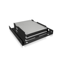 ICY BOX IB-AC643, HDD-Käfig, Aluminium, Schwarz, 2.5", China, 101 mm