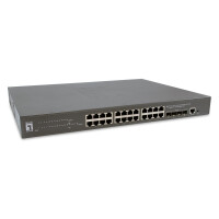 LevelOne GTP-2871, Managed, L3, Gigabit Ethernet...