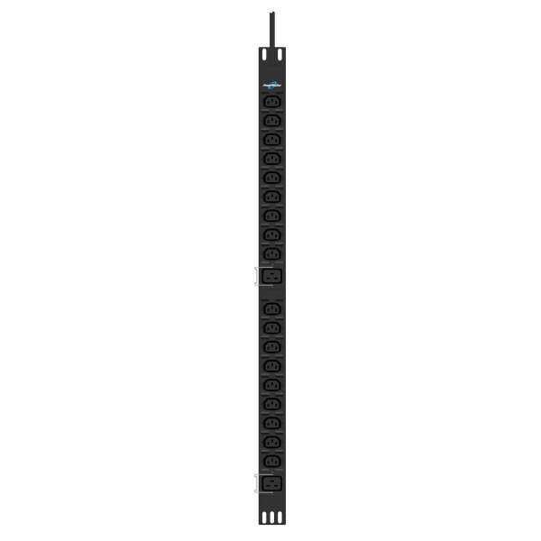 PowerWalker 10133024, Standard, 0U, Senkrecht, Schwarz, 20 AC-Ausgänge, C13-Koppler, C19-Koppler