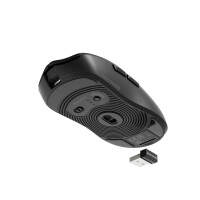 natec herni myš ZIRCON 500/Herni/Opticka/10 000DPI/Bezdratova USB+