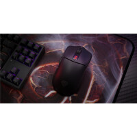 natec herni myš ZIRCON 500/Herni/Opticka/10 000DPI/Bezdratova USB+