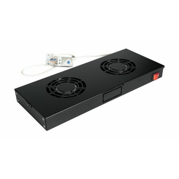 Equip Lüftermodul 19" für Serverschränke 4xLüfter RAL9005