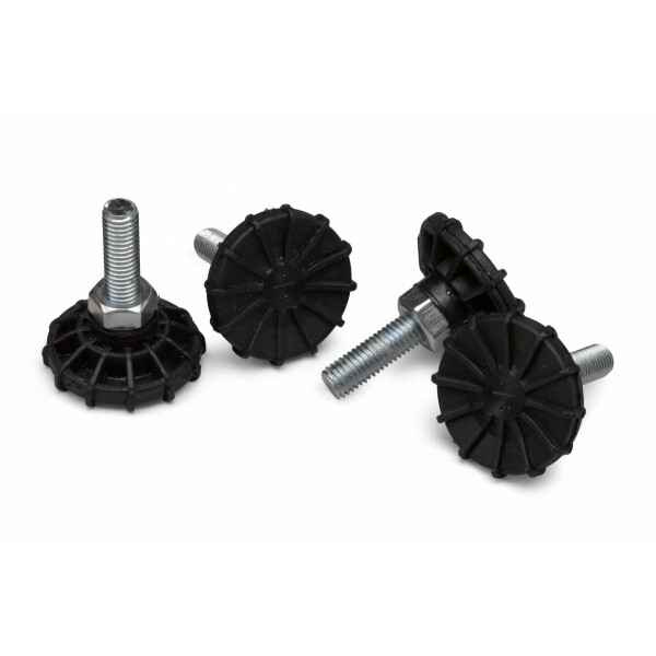 Equip Fuesse für Serverschränke 4Stk 60mm schwarz