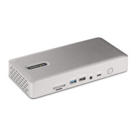 StarTech.com Thunderbolt 4 Dockingstation, Multi Monitor Dock für 4 Monitore, 2x HDMI/2x D