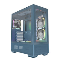 MONTECH SKY TWO Midi-Tower - blau M - Midi/Minitower - Midi/Minitower - ATX