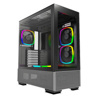 MONTECH SKY TWO Midi-Tower - schwarz - Midi/Minitower