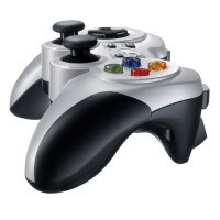 Logitech G F710, Gamepad, PC, Schaltfläche Zurück, D-Pad, Home button, Menü-Taste, Modus-Taste, Schaltfläche Start, Analog / Digital, Kabellos, RF