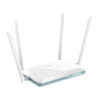 D-Link EAGLE PRO AI, Wi-Fi 4 (802.11n), Einzelband (2,4GHz), Eingebauter Ethernet-Anschluss, 4G, Weiß, Desktop-/Pol-Router