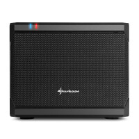 Sharkoon QB One, PC, Schwarz, Mini-ITX, 15 cm, 31,5 cm, 14,5 cm
