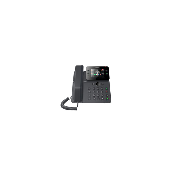 Fanvil V64 - IP-Telefon - Schwarz - Kabelgebundenes Mobilteil - Tisch/Wand - 12 Zeilen - 1000 Eintragungen