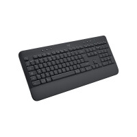 Logitech Signature K650, Volle Größe (100%), Bluetooth, Membran Key Switch, QWERTY, Graphit