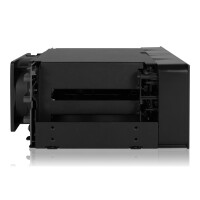 Icy Dock MB830SP-B, HDD-Gehäuse, 3.5", SAS, SATA, 6 Gbit/s, Hot-Swap, Schwarz
