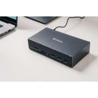 Verbatim USB-C Pro Dockingstation CDS-17 mit...