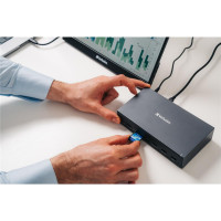 Verbatim USB-C Pro Dockingstation CDS-17 mit HDMI/4K/RJ45/USB-A/USB-C/SD