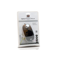 Conceptronic Optische Tischmaus, Beidhändig, Optisch, USB Typ-A, 800 DPI, Schwarz, Grau